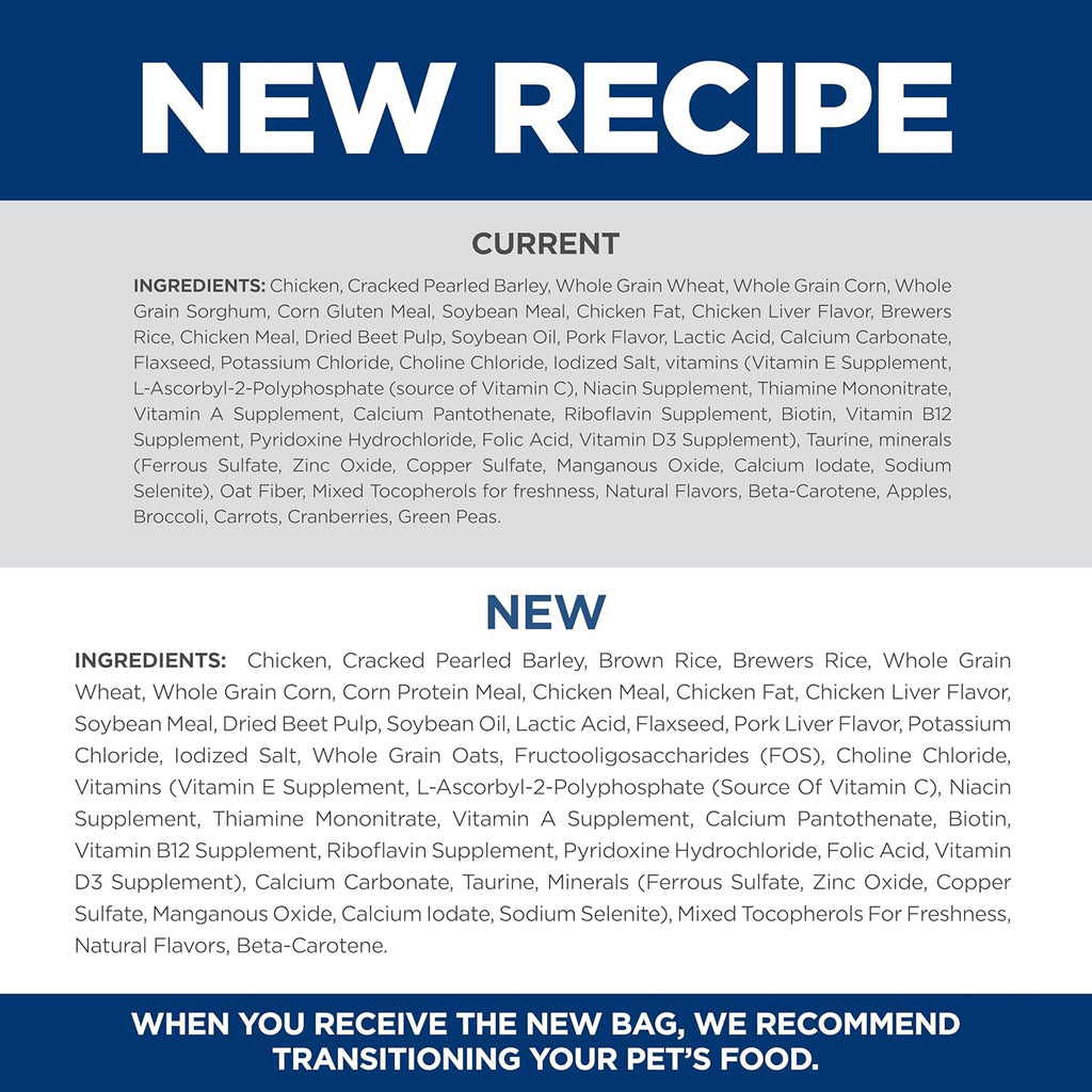 Hill's Science Diet Adult 1–6 Premium Nutrition Small Kibble Dry Dog Food, Chicken & Barley, 35 lb Bag