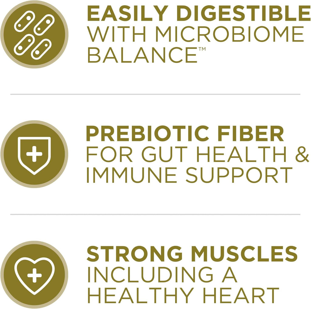 Purina ONE Chicken & Rice Formula – High Protein Dry Dog Food for Digestive Health, Strong Muscles, 31.1 lb Bag