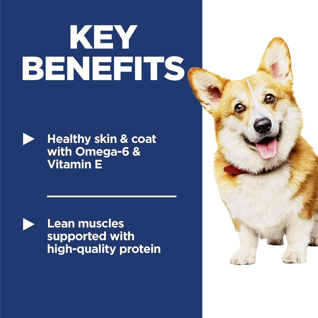 Hill's Science Diet Adult 1–6 Premium Nutrition Small Kibble Dry Dog Food, Chicken & Barley, 35 lb Bag