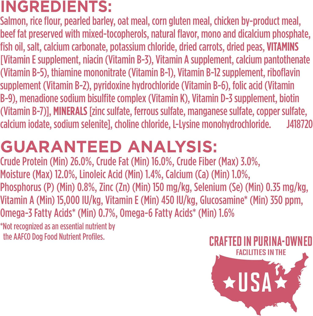 Purina ONE Plus Sensitive Stomach & Skin Dry Dog Food, Salmon – 31.1 lb Bag